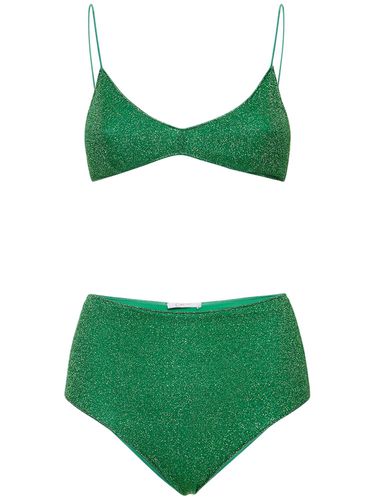 Bikini Taille Haute En Lurex Lumiere - OSÉREE SWIMWEAR - Modalova