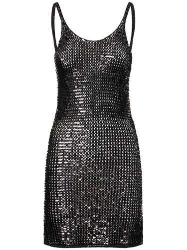 Robe Débardeur Courte En Crochet À Sequins - MATTEAU - Modalova