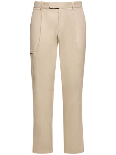 Pantalon En Coton Stretch Et Laine Dolomite - BRIONI - Modalova