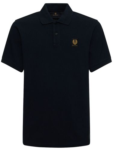 Polo En Piqué De Coton À Logo - BELSTAFF - Modalova