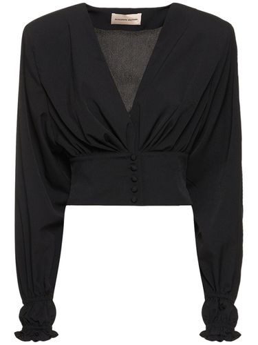 Crop Top En Crêpe - ALEXANDRE VAUTHIER - Modalova