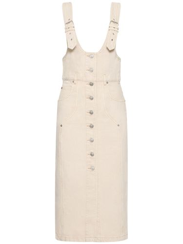 Robe Midi En Denim De Coton Filipine - MARANT ETOILE - Modalova