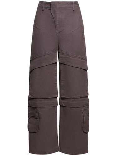 Pantalon Cargo Ample En Coton - ENTIRE STUDIOS - Modalova