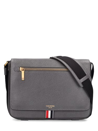 Sac En Cuir Reporter - THOM BROWNE - Modalova