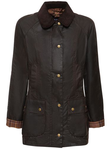 Veste En Coton Ciré Beadnell - BARBOUR - Modalova