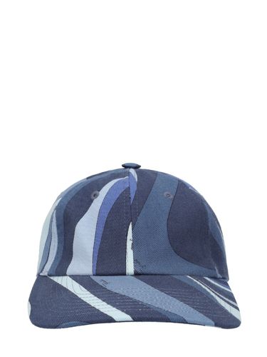 Casquette En Gabardine De Coton - PUCCI - Modalova