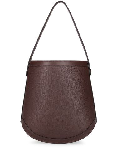 Sac Porté Épaule En Cuir Bucket - SAVETTE - Modalova