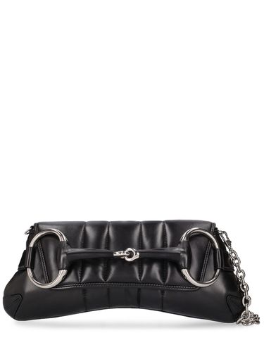 Sac Porté Moyen En Cuir Horsebit Chain - GUCCI - Modalova