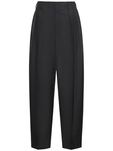 Pantalon Plissé En Laine Mélangée - LEMAIRE - Modalova