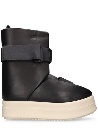 Baskets Basses En Cuir Rembourré - RICK OWENS - Modalova