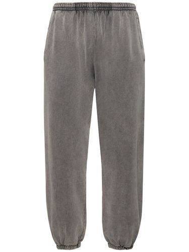 Pantalon De Sport En Coton Vintage Pale - ACNE STUDIOS - Modalova