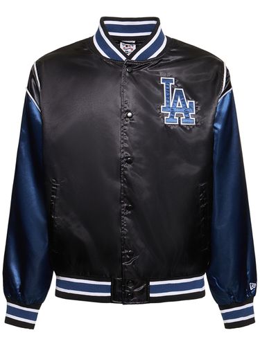 Veste Varsity En Satin Mlb La Dodgers - NEW ERA - Modalova