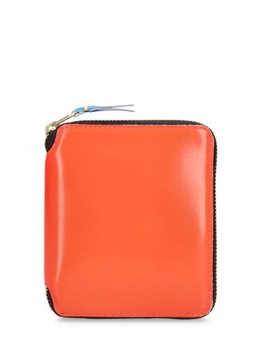 Portefeuille En Cuir Super Fluo - COMME DES GARÇONS WALLET - Modalova