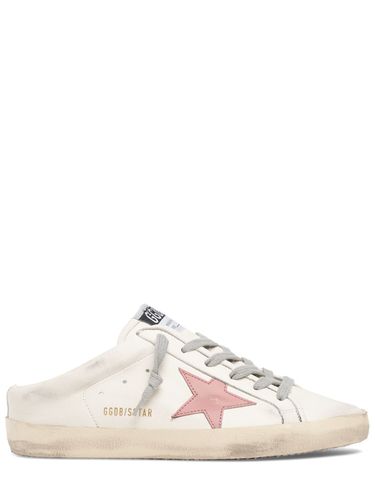 Mules En Cuir Nappa Super-star 20 Mm - GOLDEN GOOSE - Modalova