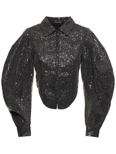 Veste En Sergé À Sequins - ROTATE - Modalova