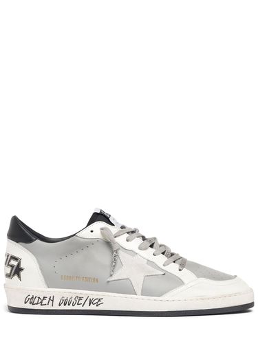 Sneakers En Cuir Ballstar - GOLDEN GOOSE - Modalova