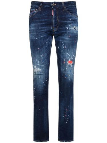 Jean Cool Guy En Denim De Coton Stretch - DSQUARED2 - Modalova