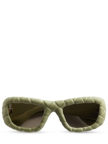 Lunettes De Soleil Rectangulaires Intrecciato - BOTTEGA VENETA - Modalova