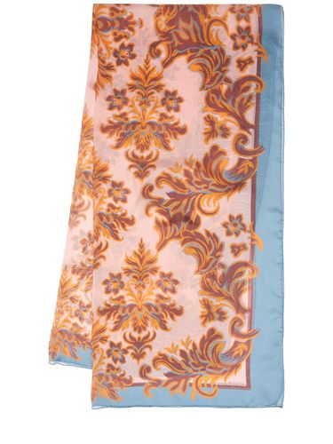 Foulard En Soie Imprimée - ETRO - Modalova