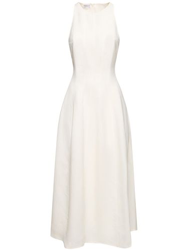 Robe Midi Sans Manches En Sergé Fluide - BRUNELLO CUCINELLI - Modalova