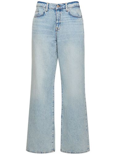 Jean Baggy Taille Mi-haute En Coton Ms. Miley - TRIARCHY - Modalova