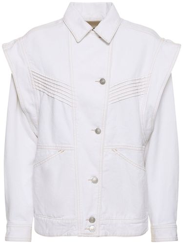 Veste En Coton Avec Col De Chemise Harmon - ISABEL MARANT - Modalova