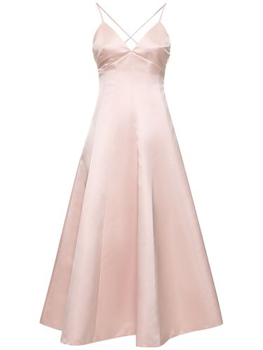 Robe Midi En Satin Duchesse - PHILOSOPHY DI LORENZO SERAFINI - Modalova