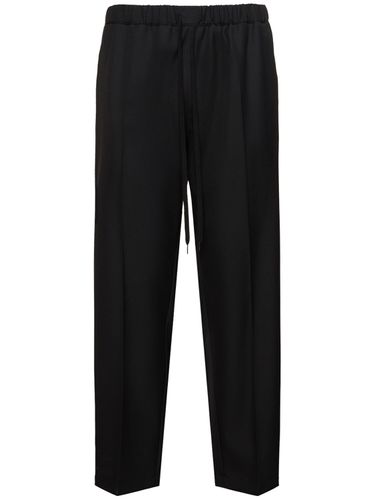 Pantalon Formel En Laine Mélangée - MM6 MAISON MARGIELA - Modalova