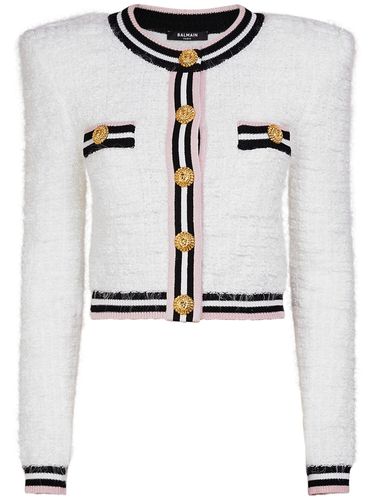 Veste En Viscose Mélangée À Monogramme Maze - BALMAIN - Modalova