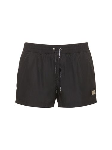 Short De Bain Avec Cordons - DOLCE & GABBANA - Modalova