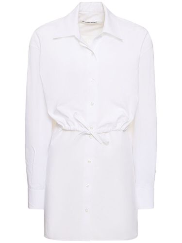 Robe Chemise Courte Avec Liens À Nouer - ALEXANDER WANG - Modalova