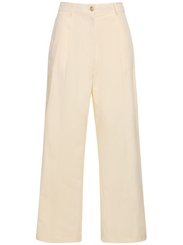 Pantalon Chino À Plis En Coton Et Nylon - DUNST - Modalova