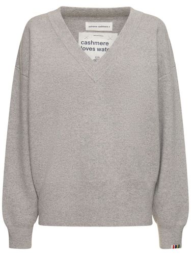 Pull-over En Cachemire À Col En V - EXTREME CASHMERE - Modalova