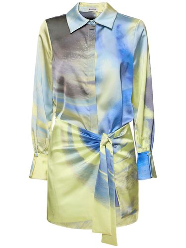 Robe Chemise Courte Imprimée Larson - SIMKHAI - Modalova