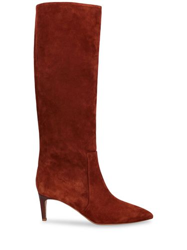 Bottes Hautes En Cuir Stiletto 60 Mm - PARIS TEXAS - Modalova