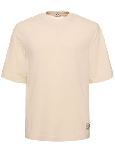 T-shirt En Jersey De Coton À Logo - BURBERRY - Modalova