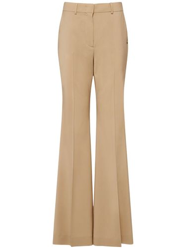 Pantalon Évasé En Laine Taille Haute Hangar - SPORTMAX - Modalova