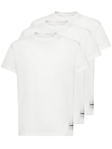 Lot De 3 T-shirts En Coton Plus - JIL SANDER - Modalova