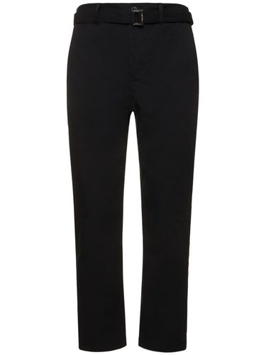 Pantalon En Coton Ripstop Et Nylon - SACAI - Modalova