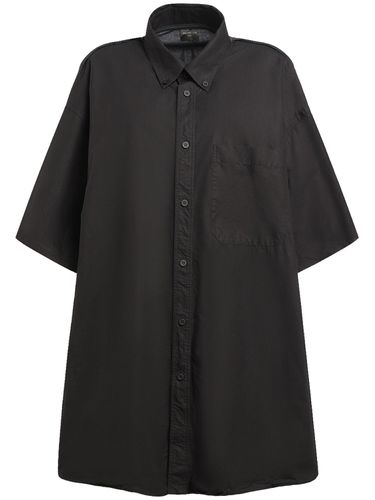 Chemise En Popeline De Coton Hybrid - BALENCIAGA - Modalova