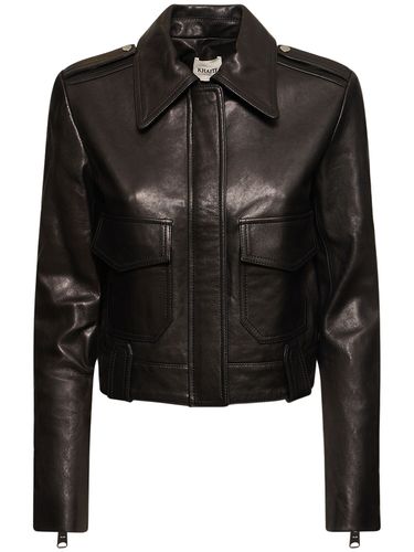 Veste En Cuir Cordelia - KHAITE - Modalova