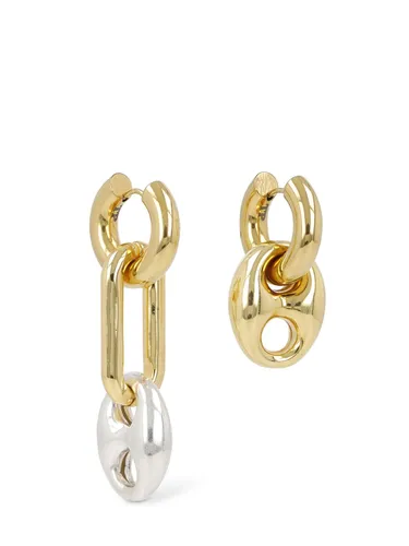 Boucles D'oreilles Dépareillées Ring Pull - TIMELESS PEARLY - Modalova