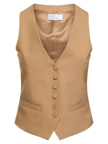 Gilet En Laine Stretch - GIUSEPPE DI MORABITO - Modalova