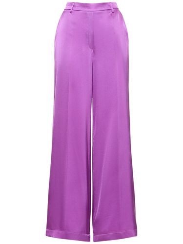 Pantalon Ample En Satin De Soie Stretch - FORTE_FORTE - Modalova