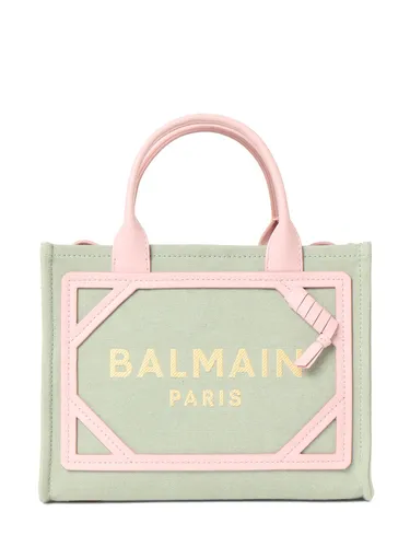 Petit Sac Cabas À Monogramme B-army - BALMAIN - Modalova