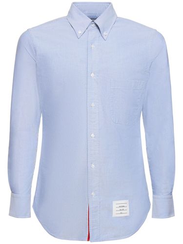 Chemise Boutonnée Oxford - THOM BROWNE - Modalova