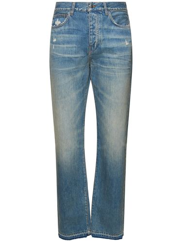 Jean Droit En Denim De Coton - AMIRI - Modalova