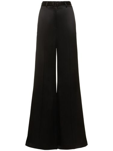 Pantalon Ample En Satin Doublé Mabon - GABRIELA HEARST - Modalova