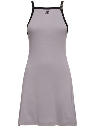 Robe Courte En Coton - COURREGES - Modalova