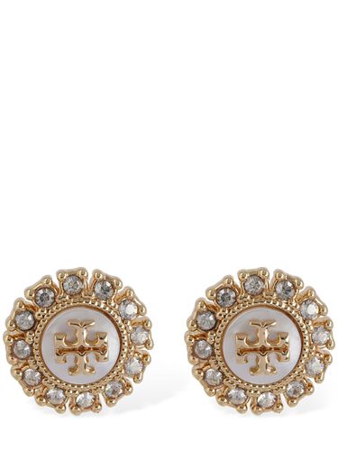 Clous D'oreilles En Cristaux Kira - TORY BURCH - Modalova